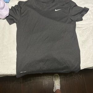 Nike Men's Charcoal Dri-FIT Tee